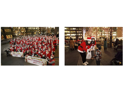 「丸の内クリスマスパレード2023-サンタがまちに“笑顔”をお届け-」開催