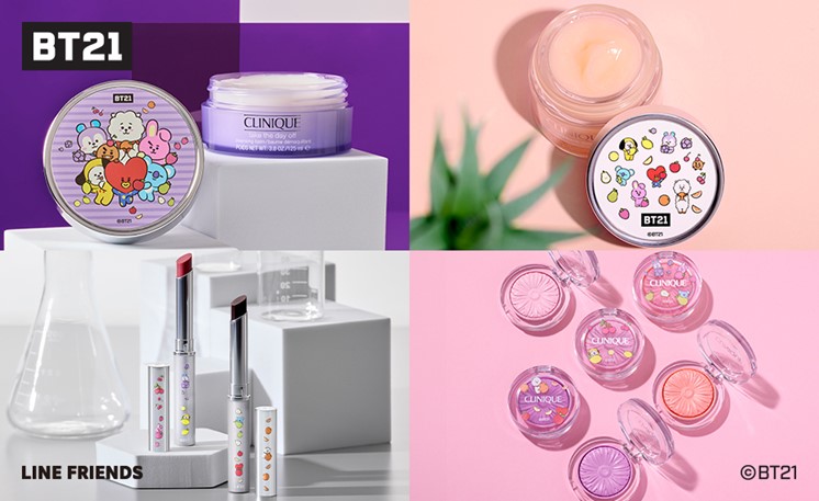 今だけ！CLINIQUE×BT21 コラボ デザインが数量限定で登場。