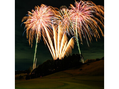 【5月30日開催】第6回 鹿沼72カントリークラブの花火「鹿沼を彩る一尺玉2026」約1,000発の花火をゴルフ場フェアウェイから打ち上げ