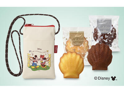 【銀座コージーコーナー】「ミッキー&ミニー」デザインの焼菓子ギフトに“サコッシュ”が初登場!幅広い世代に...