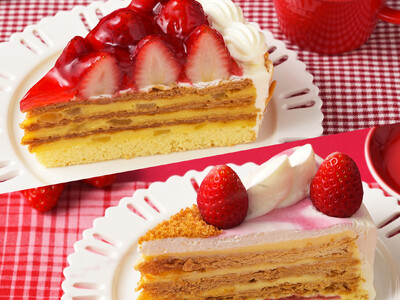 【銀座コージーコーナー】1月6日から「苺スイーツフェア」を開催！旬の苺を楽しむ、全9品が勢ぞろい