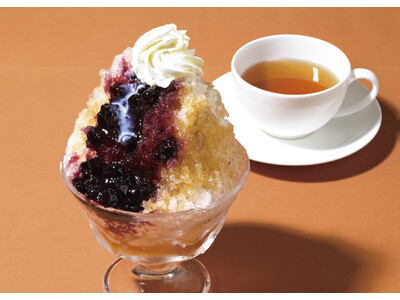 【銀座コージーコーナー】“ほうじ茶×カシス”のケーキ仕立てのかき氷&イベリコ豚やたこの旨味あふれる、夏の彩りパスタが登場！