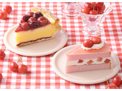 【銀座コージーコーナー】初夏のきらめきに心ときめく♪旬の“さくらんぼ”や“メロン”のスイーツを6月12日から発売