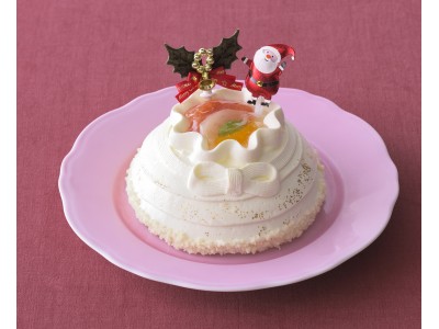 11月1日に、サンタの袋をイメージしたフルーツケーキなど、通信販売限定「クリスマスケーキ」4品を発売