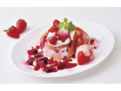 1月21日より、限定店舗で「苺」を使った春デザート4品がスタート