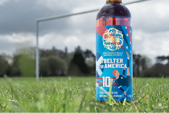 【28年ぶりのW杯復帰!】世界最大級のウイスキークラブSMWSから、スコットランド代表の快挙を祝う特別限定ボトル「A Belter for America」が待望の新発売!