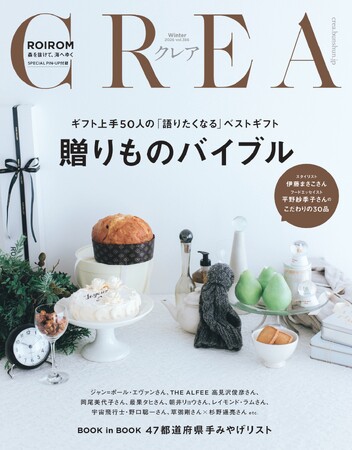 「CREA贈りもの大賞2026」を発表！約600点のギフトアイテムから1800人以上の読者が選んだ贈りものの頂点は!?