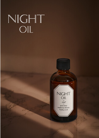 CBD×TEAのマルチオイル『NIGHT OIL』2022年12月9日（金）よりECサイト「ONCE 」、一部サロンで限定発売！のメイン画像