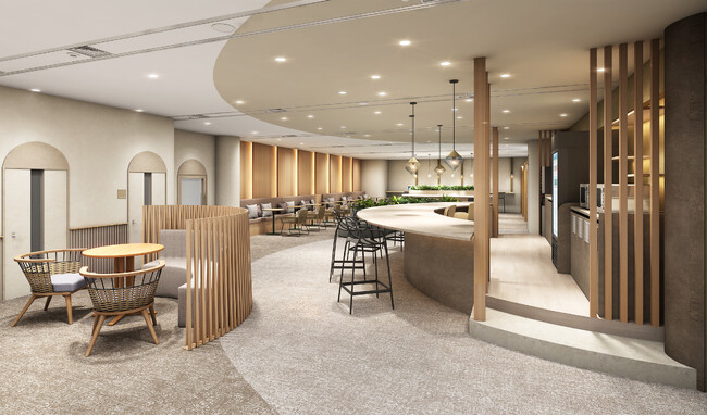 増える“会議室難民”に応える、駅直結の大型ワークラウンジが誕生　上質空間にこだわった会議スペース複数完備　「BIZcomfort品川シーサイド」　9月1日（月）オープン