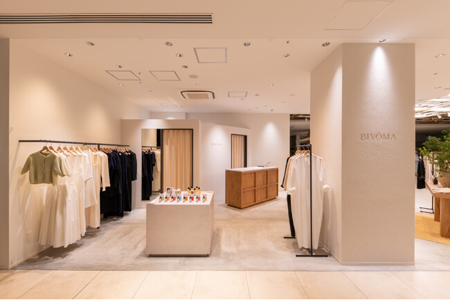 注目ブランドBIYOMA、九州初出店！ワンフクオカビルディングで新展開。