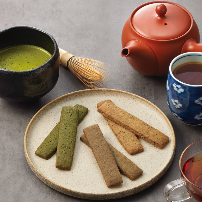 3種の香(かぐわ)しいお茶のクッキー『茶の香合わせ (ちゃのかあわせ)』を新発売