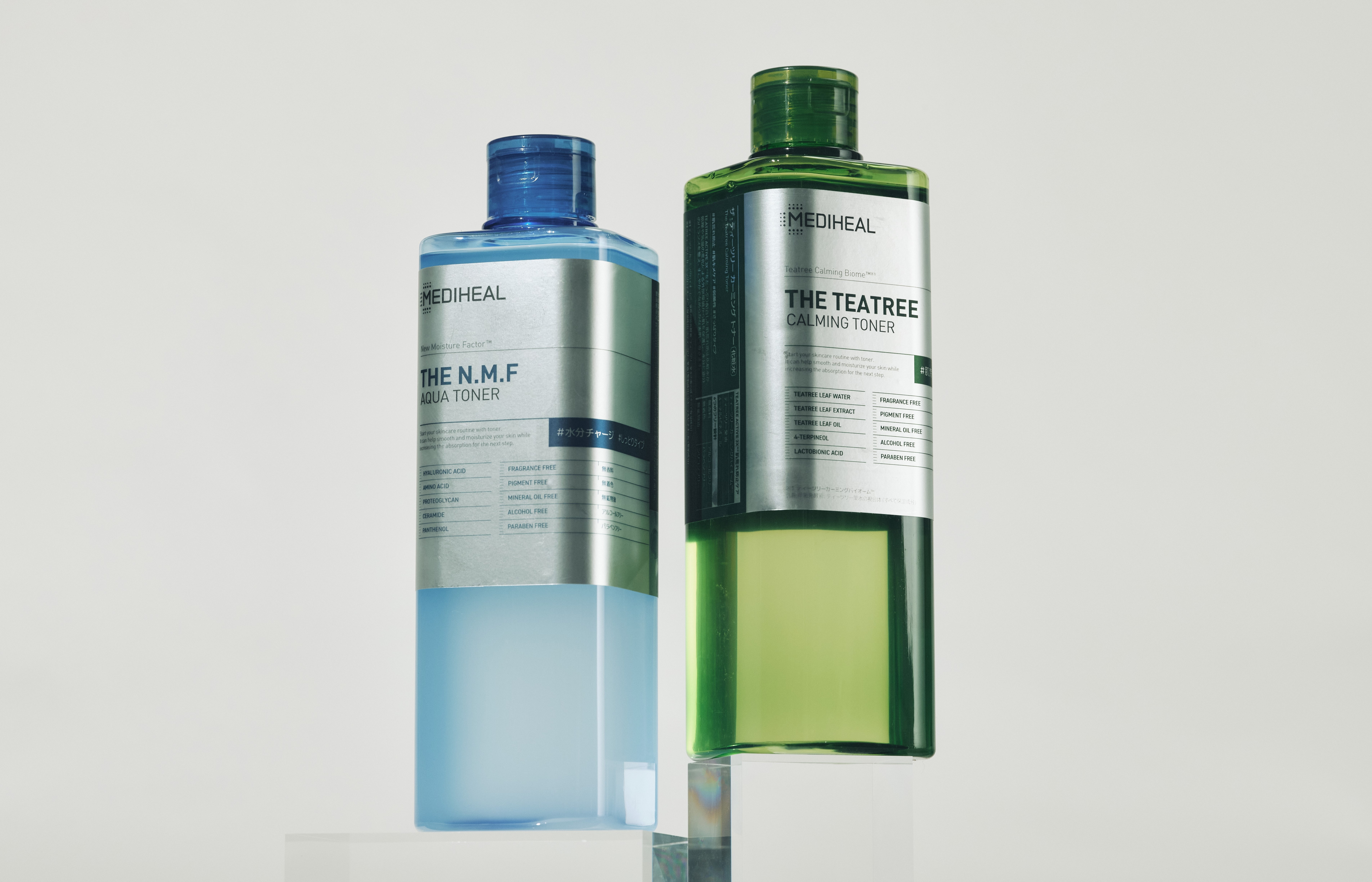 たっぷり使える500mLの大容量化粧水、2種類がMEDIHEAL（メディヒール