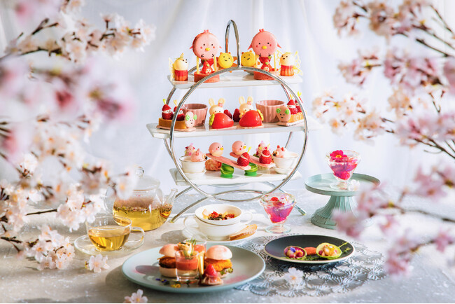 【大人気シリーズの2025年春バージョン】アフタヌーンティーセット ～ふしぎないちごの森 ストロベリーパーク～