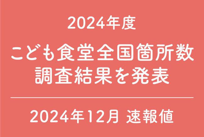 こども食堂数が日本で初めて10,000箇所を超え、公立中学校数を上回る「10,866箇所」に ～子どもをまんなかに「こども食堂」がもっと身近な「みんなの居場所」に～