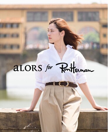 ALCANTARA(R)がaLORSとRon Hermanのオンラインストア5周年記念コラボベルトに採用限定「”Anello di enigma”」が完売