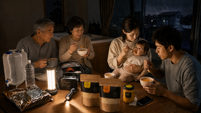 【防災の日調査】赤ちゃん用の非常食、4割の家庭で"大人"が口にしていた可能性