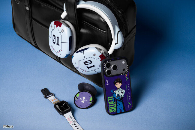 【CASETiFY】「エヴァンゲリオン x CASETiFY」数量限定の新作アクセサリーとともに再び登場