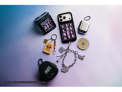 【CASETiFY】CASETiFYから、Netflix映画『KPOPガールズ! デーモン・ハンターズ』の世界観を詰め込んだ最新テックアクセサリーコレクションが登場