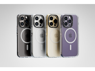 CASETiFYからスマホ本体のデザインも楽しめる黄ばみにくい素材を使用したクリアケースが登場！新型 iPhone 14 シリーズにも対応！