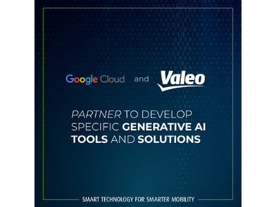 ヴァレオ、Google Cloud による生成 AI のドライバーシートに！