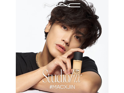 【M・A・C】STUDIO FIX #MAC X JIN 人気ファンデーション「スタジオ フィックス フルイッド SPF15」と、アーティスト赤西仁の期間限定コラボレーション！