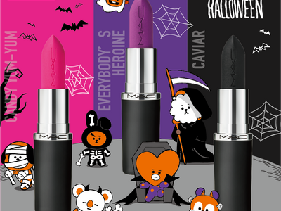 【M・A・C】BT21とM・A・Cがハロウィンシーズンを盛り上げる　店頭購入で限定コラボアイテムがもらえるスペシャルキャンペーン