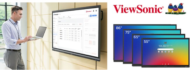 Google EDLA認証取得ViewSonicデジタルホワイトボード/電子黒板「ViewBoard(R) IFP51シリーズ」取り扱い開始