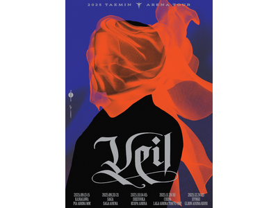 『2025 TAEMIN ARENA TOUR 'Veil'』タイトル発表＆NEWポスター公開