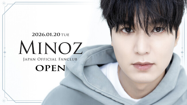 LEE MINHO JAPAN OFFICIAL FANCLUB 「MINOZ」 RENEWAL OPEN！
