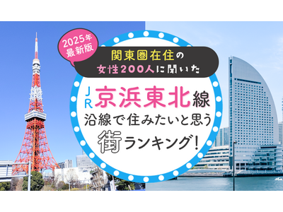 【関東圏在住の女性200人に聞いた】JR京浜東北線沿線で住みたいと思う街ランキング！ 2025年最新版