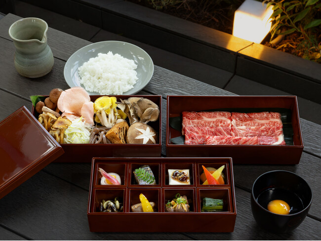 【季節の新メニューのご案内】「小布施 寄り付き料理 蔵部 銀座」で「信州牛ときのこのすき焼き鍋コース＜90分飲み放題付き＞」を2025年10月1日（水）より、期間限定で提供開始。