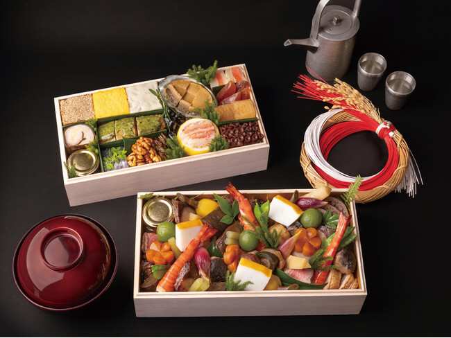 【数量限定】「小布施 寄り付き料理 蔵部 銀座」の料理人が丹精込めてお届けする、信州・北陸の郷土色あふれる厳選食材で彩る二段重のおせち。10月1日(水)より予約受付開始。