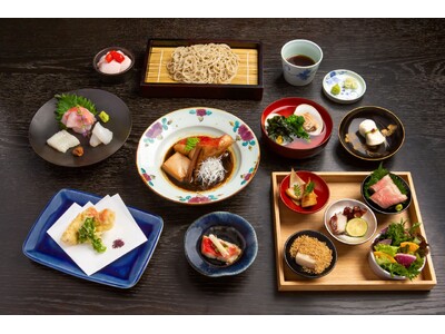 「鎌倉 松原庵 青」で堪能する春の味わい。三浦半島で水揚げされる脂のりのよい金目鯛と、相模湾の幸を取り入...