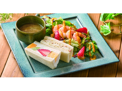 【果実屋珈琲】新メニューが販売開始！「サラダ＆スープと選べるサンドのプレート」や「フレンチトースト ５種...