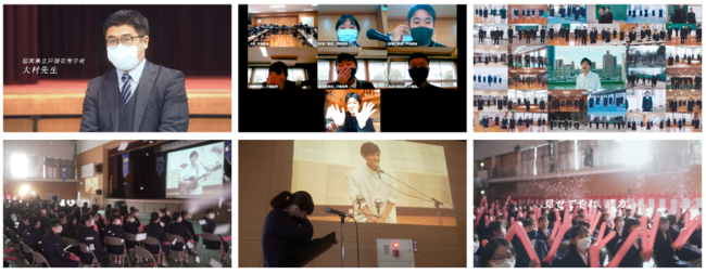 歌のない卒業式に 歌を 森山直太朗さん カロリーメイト さくら を贈るプロ 大塚製薬株式会社 プレスリリース