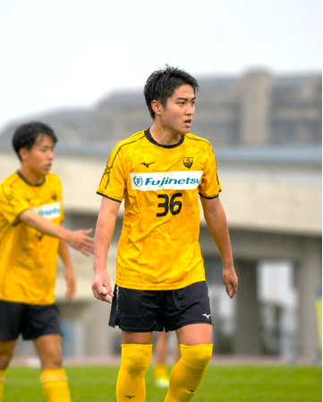 堺整骨院】大津高校サッカー部元主将・現甲南大学の福島京次選手が