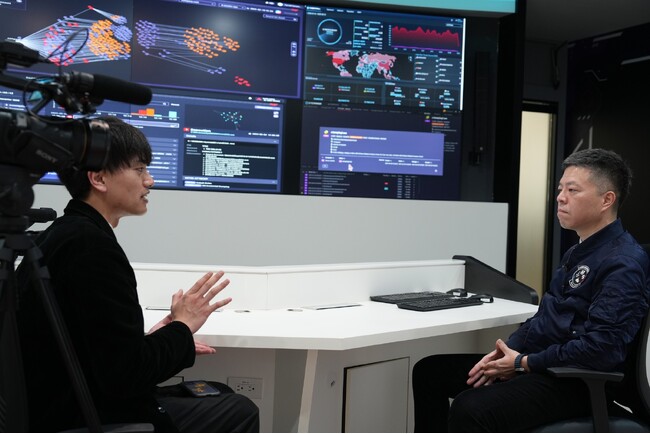 CyCraft Japan CEO Benson Wu が日本テレビ「深層 NEWS」に出演-台湾本社の次世代戦略室を紹介