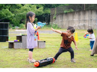 【愛知県一宮市】BBQ場がびしょ濡れバトル会場に！プール付き「水鉄砲フィールド」今年も開幕