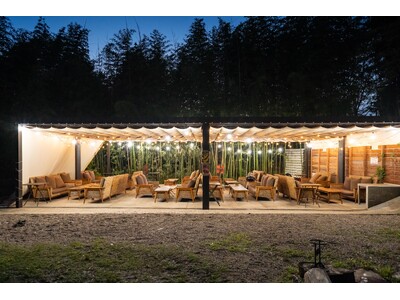 【愛知・瀬戸】お盆だけの限定公開｜7日間限定で持込BBQ席を増席｜夏休みのナイトBBQは毎晩焚き火付き、帰省の集まりに自分好みの食材で　ウッドデザインパーク瀬戸