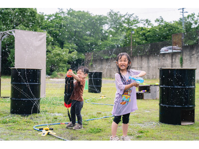 【愛知県一宮市】 びしょ濡れになって猛暑を吹き飛ばそう! グランピング&バーベキュー場に「水鉄砲フィール...