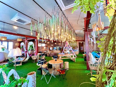 【名古屋・緑区（野並駅徒歩5分）】家族・企業の団体イベントに最適な“屋内キャンプ×BBQ”｜最大100名...