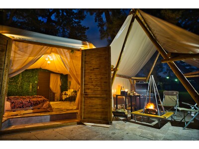 【一宮の皆さまへ感謝を込めて】先着100組・一宮市民限定のグランピング《宿泊》割引、一宮市民割を2026年も実施