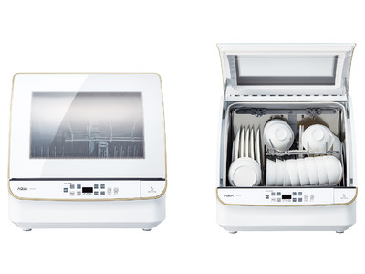 業界で唯一※1、「ステンレスウォール」を採用ＡＱＵＡ 「食器洗い機（送風乾燥機能付き）」をバージョンアップ