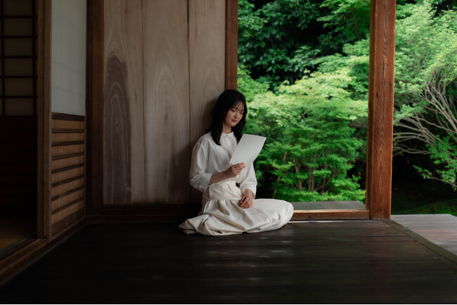 プレスリリース「京都・祇園「西来院」初の夏季特別公開・期間限定OPENの『手紙茶寮 「のこす。」』にて、和菓子「本蕨 抹茶」をご提供しております。」のイメージ画像