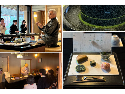 【イベントレポート】抹茶和菓子新作のサプライズ発表も！『茶師と愉しむ、和菓子とお茶を味わう会』を、鶴屋吉信本店にて開催いたしました。