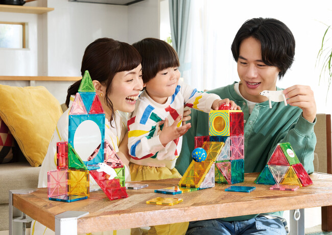 【新商品】【親子遊び】磁石でくっつく知育玩具ピタゴラスに親子で楽しめるフルコースセットが登場!