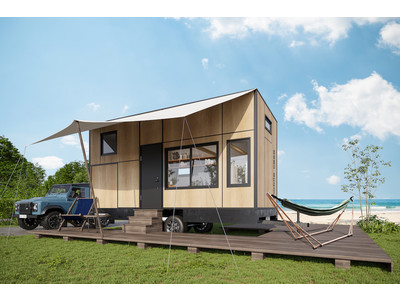【車道を走る家?!】最新トレーラーハウス『mobile casa』誕生！移動可能な「casaの家」が提案する、令和時代のライフスタイル