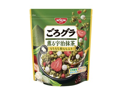 今年もこの季節がやってきた！人気の “抹茶味” が再登場！「ごろグラ 薫る宇治抹茶 280g」 を202...