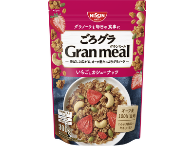 96%の方がおいしさを実感！“シリアル生地が主役” の 「ごろグラ」 が登場！「ごろグラ Gran me...