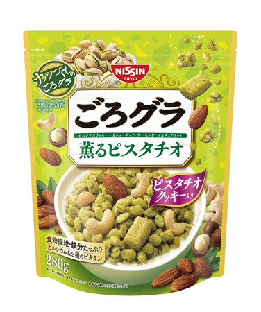 ときめくおいしさ!人気の “ピスタチオ味” が 「ごろグラ」 に季節限定で登場!「ごろグラ 薫るピスタチオ」 を2026年8月3日(月)に新発売